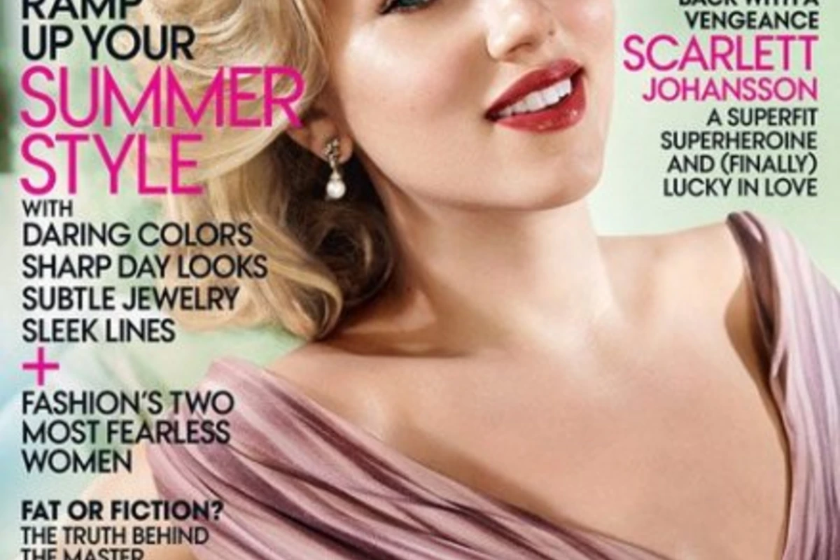 Скарлетт Йоханссон в американском Vogue, май 2012