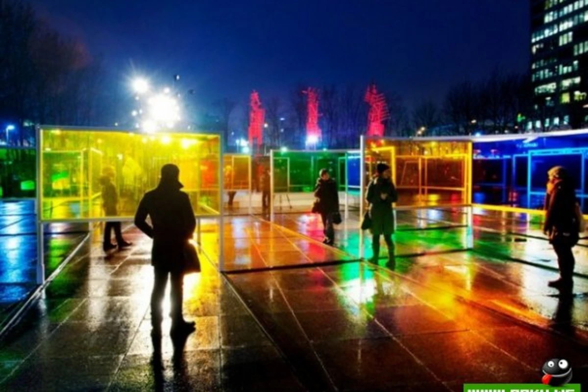Stained Glass Park – парк из стекла и цвета в Монреале