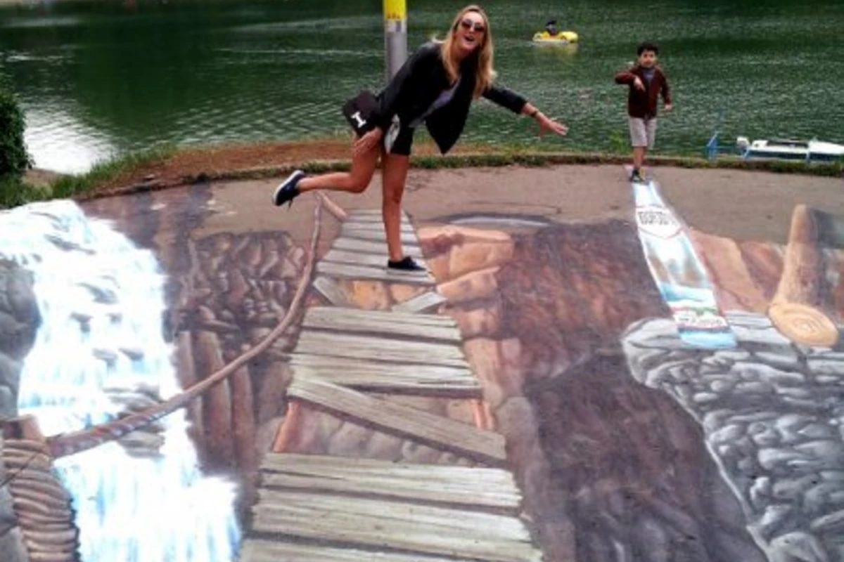 3D Street Art в Тбилиси