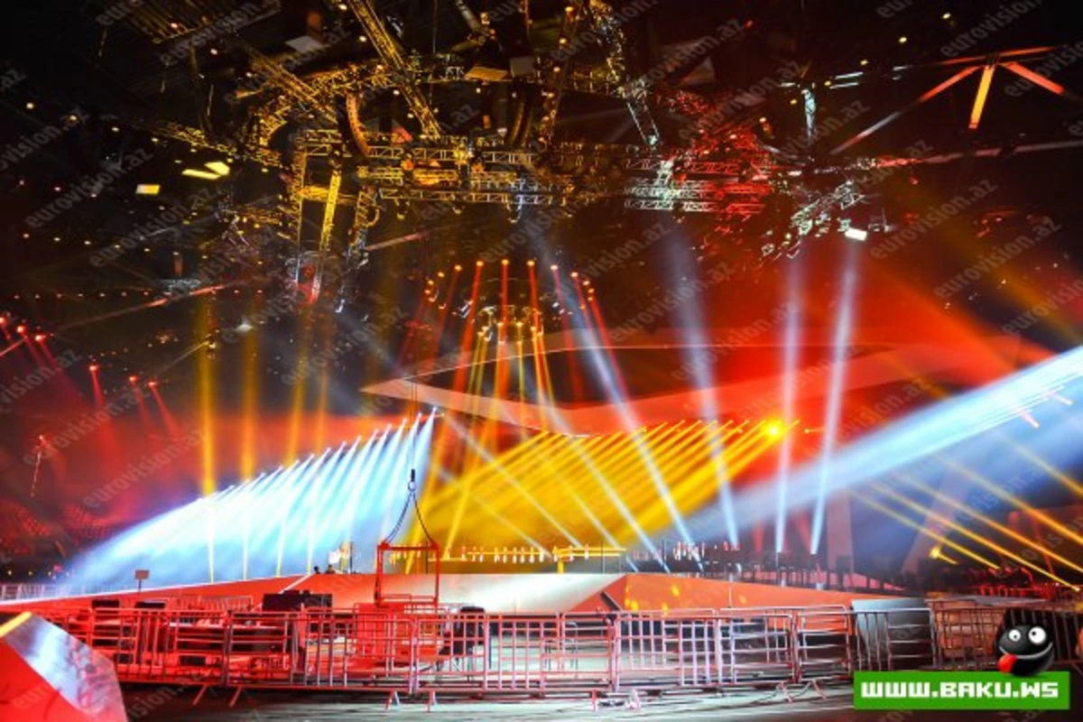 Baku Crystal Hall готовится к Евровидению 2012