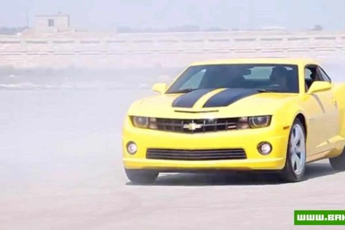 Chevrolet Camaro: Baku Burnout Party [видео]