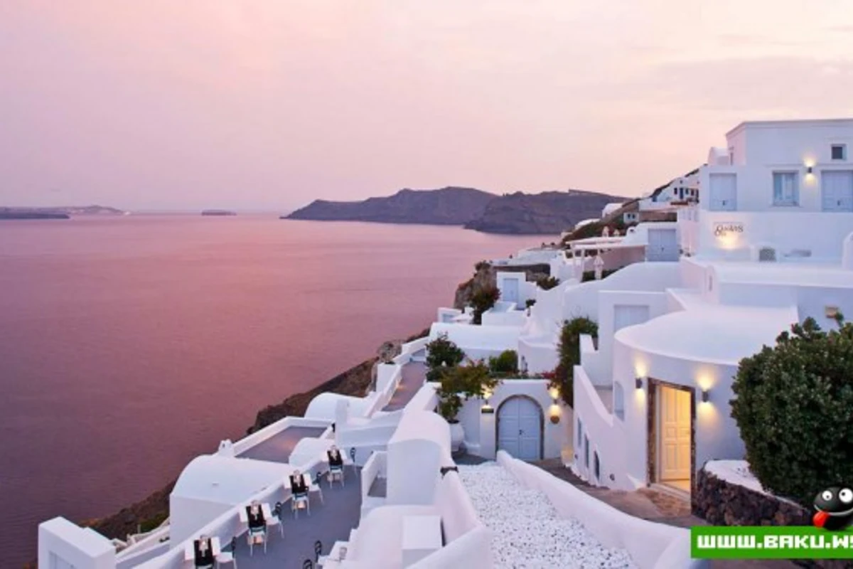 Отель Canaves Oia на острове Санторини, Греция