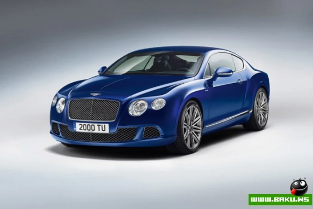 Новенький Bentley Continental GT Speed [7 фото]
