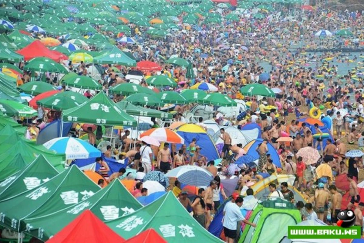 Пляжный сезон 2012 в Китае