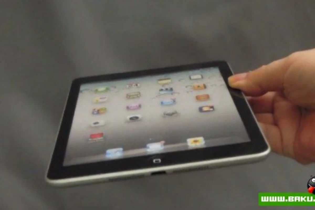 iPad mini засветился на видео