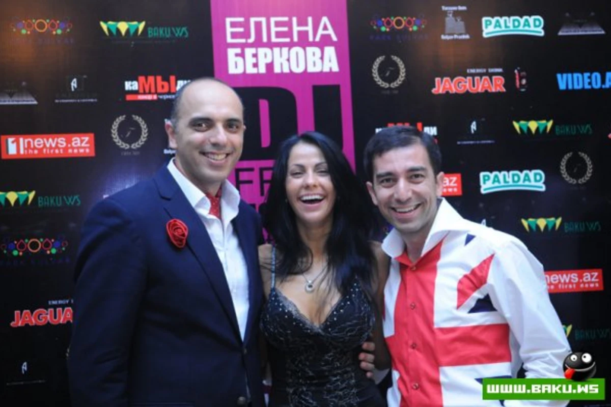 Елена Беркова в Баку