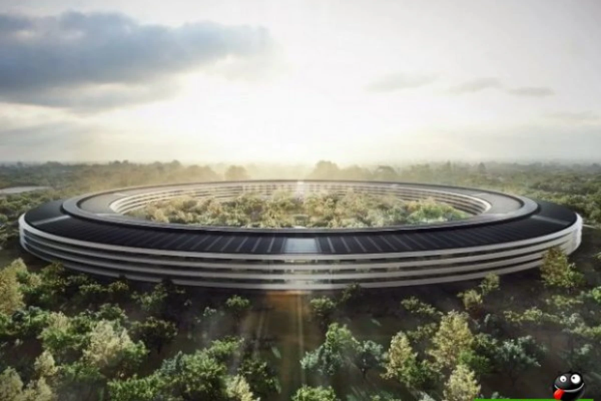 Apple построит новый офис в виде НЛО