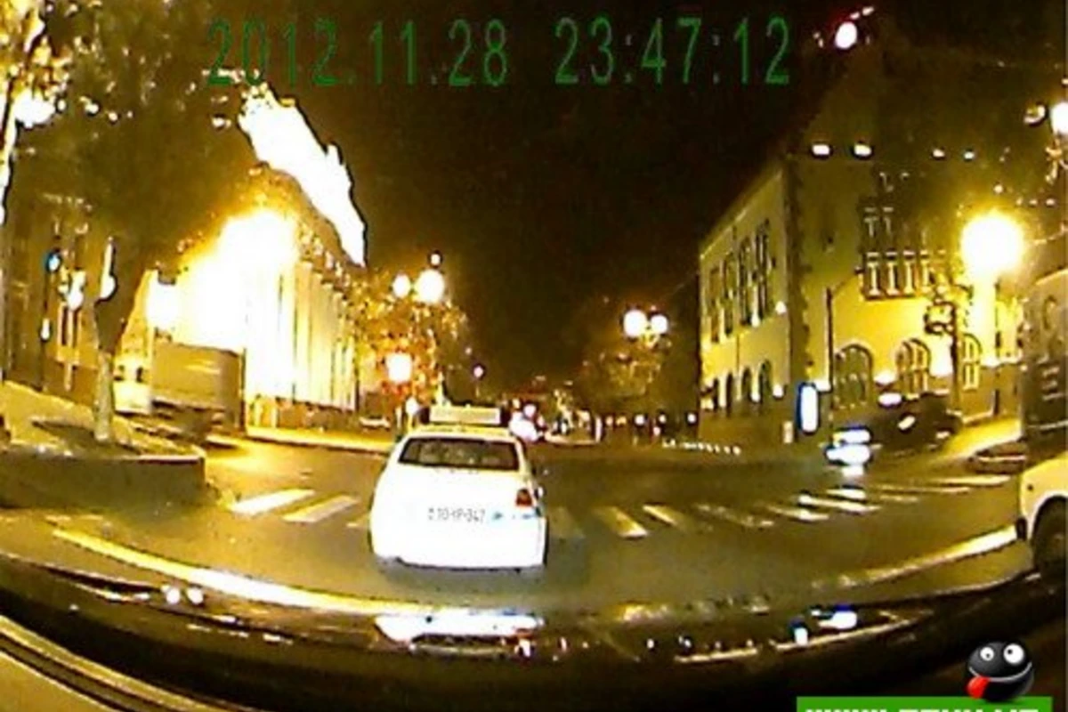 Как беспредельничают азербайджанские гаишники [видео]