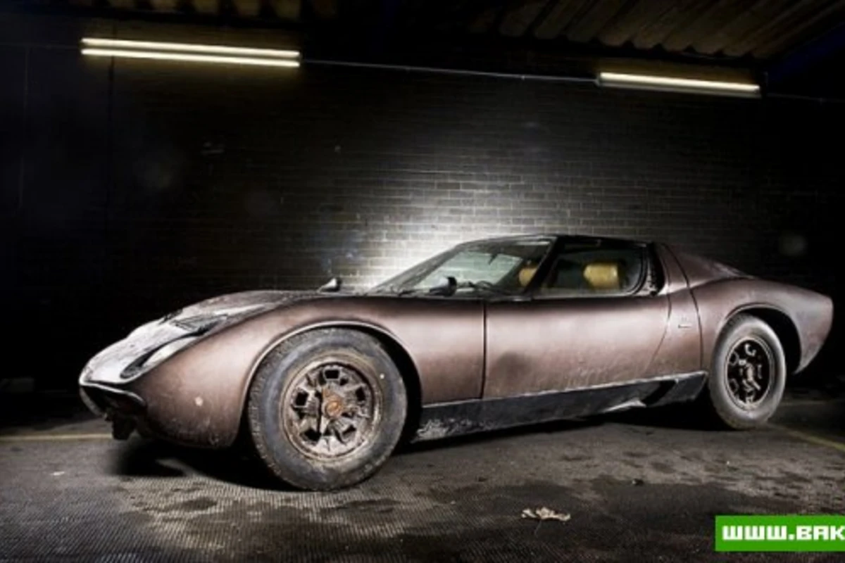 1969 Lamborghini Miura P400S: находка века [фото]