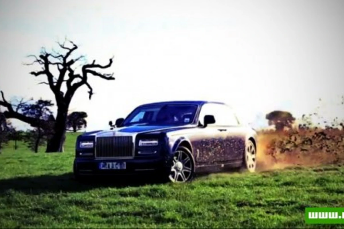 Дрифт на Rolls-Royce Phantom? [видео]