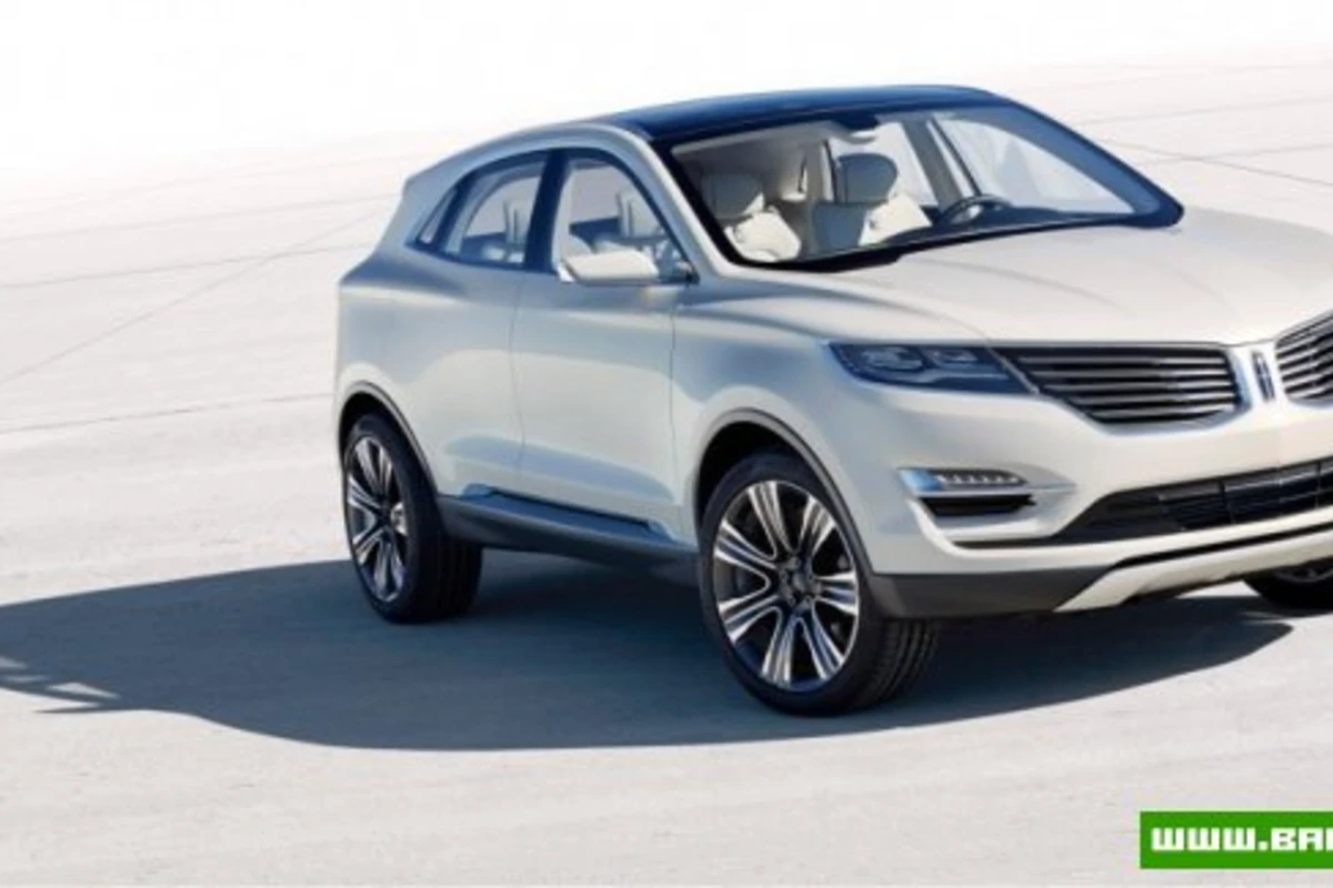 В Детройт привезут концепт бюджетного кроссовера - Lincoln MKC [фото]