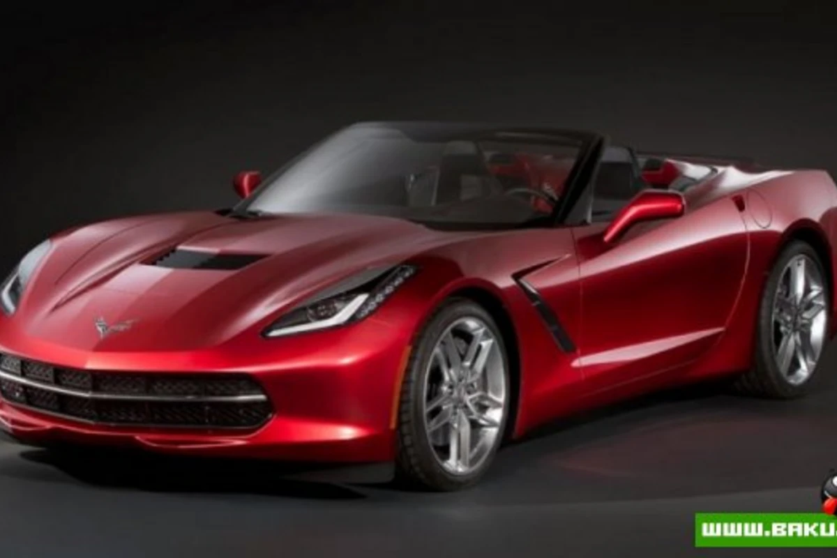 2014 Chevy Corvette Stingray: фото версии кабриолет попали в Сеть