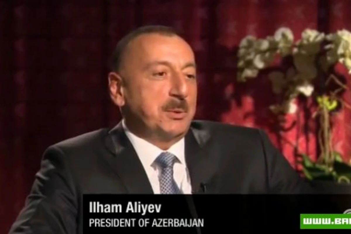 Prezident İlham Əliyev CNN-ə müsahibə verib [video]
