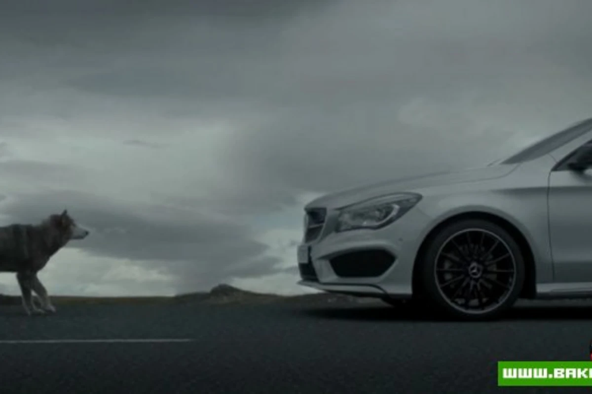 Реклама Mercedes CLA 2013: «Неукротимый»