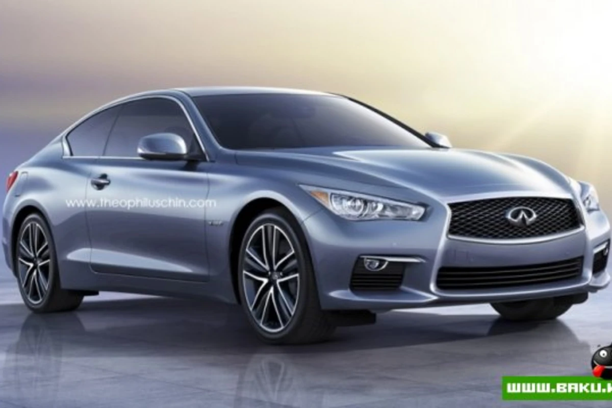 Версия купе Infiniti Q60 появиться в 2016-м году