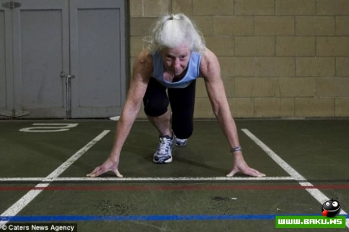 77-летняя бабуля стала чемпионкой мира по прыжкам с шестом