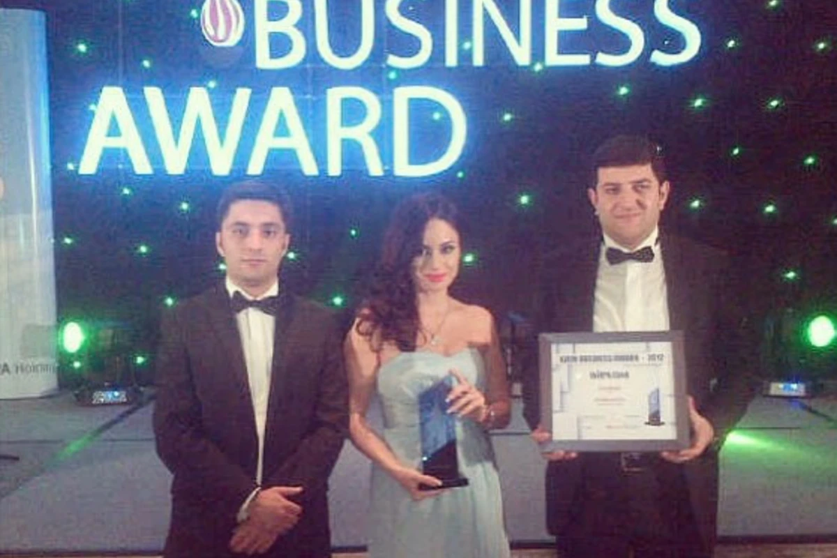 ® Бренд «JALƏ» удостоен премии «Azeri Business Award 2012»
