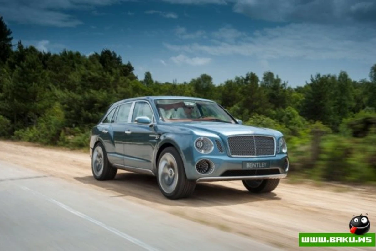 Внедорожник Bentley Falcon будут продавать по 5000 штук в год