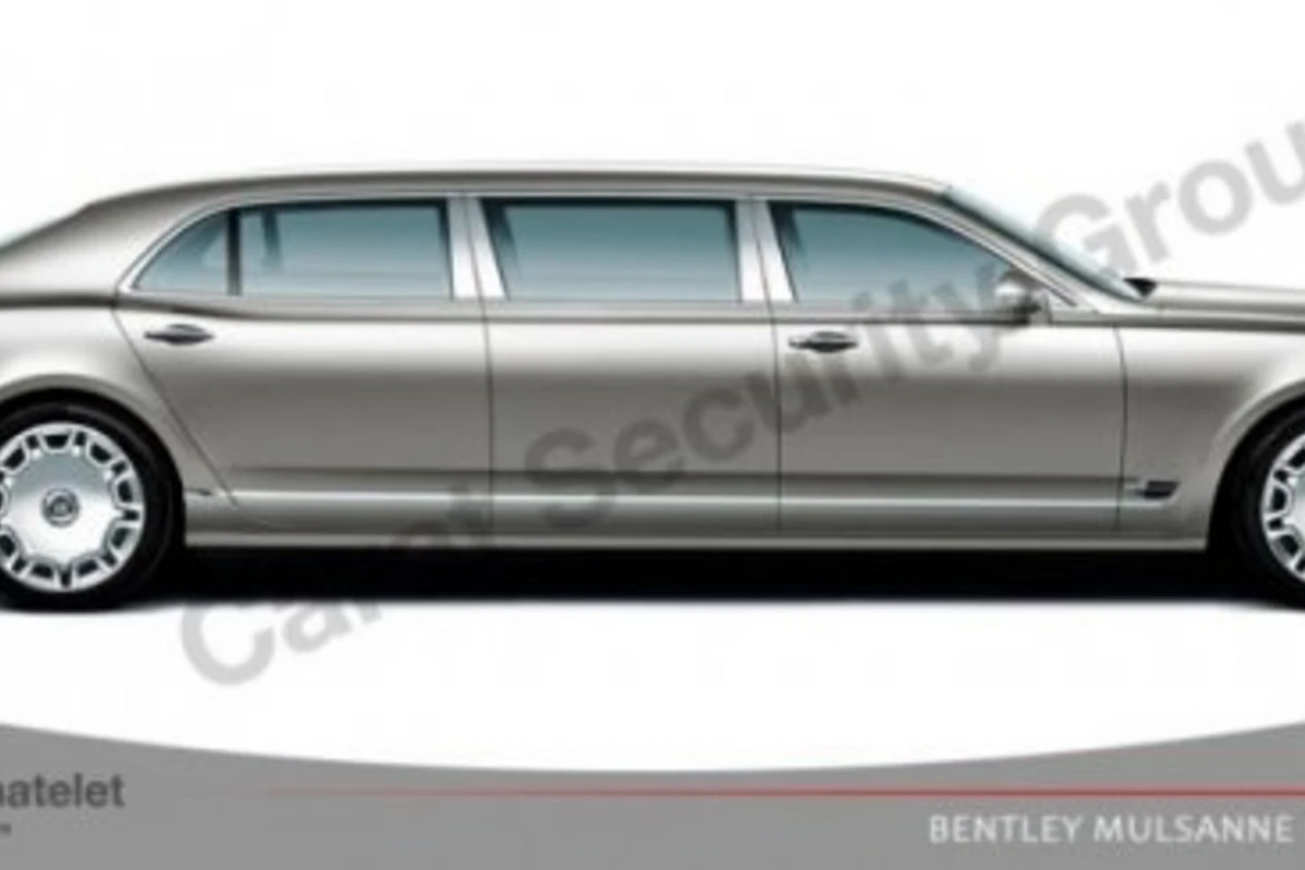 Bentley Mulsanne Paragon: бронированный лимузин растянули на 115 см