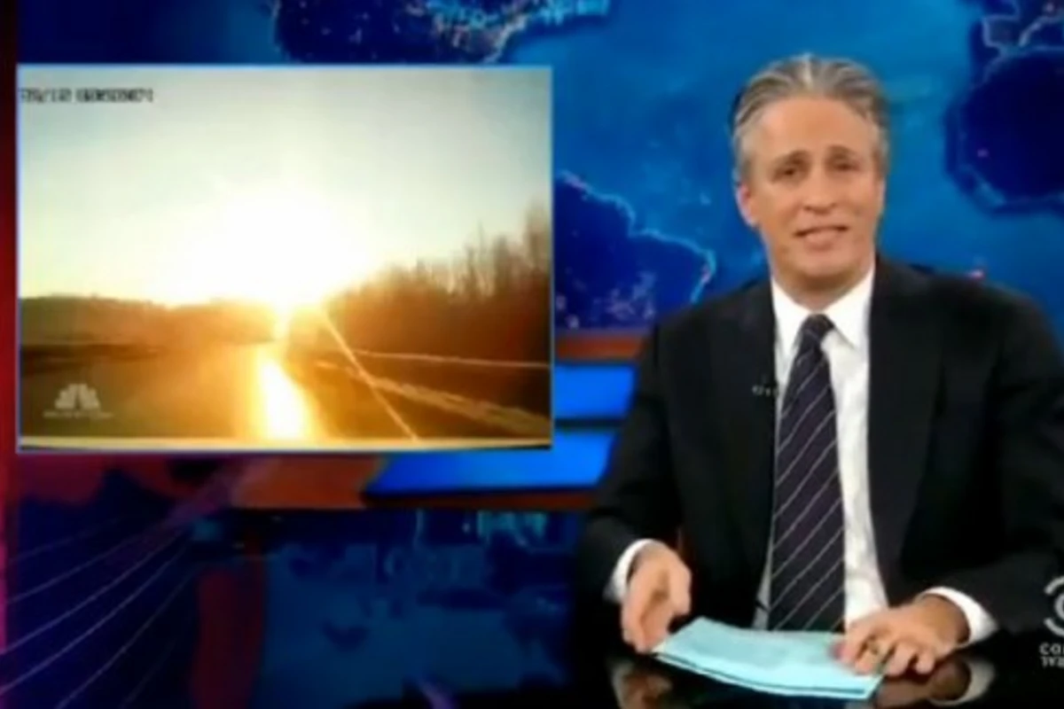 The Daily Show про метеорит и крейзи рашанс (видео)