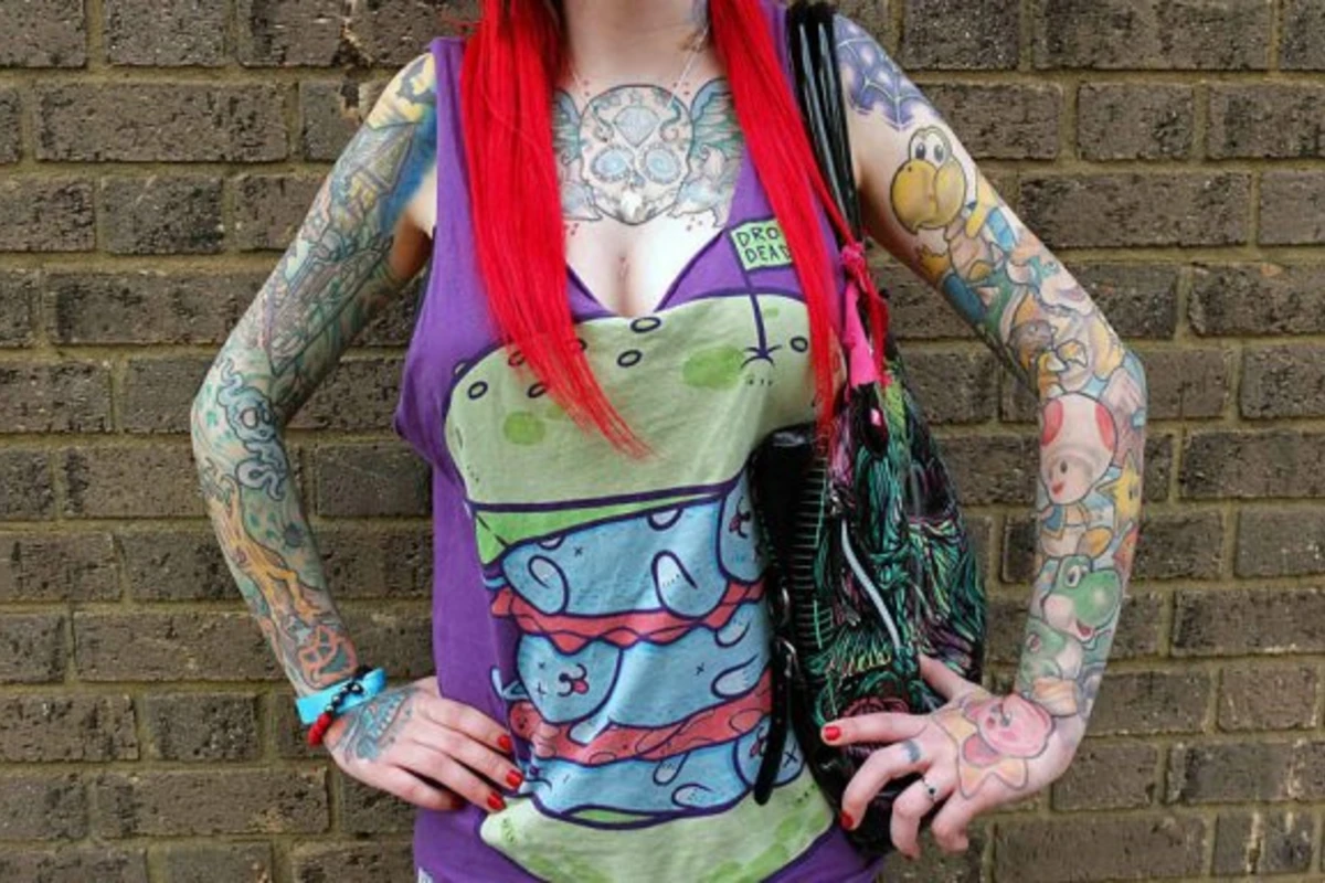 Съезд татуировщиков в Брайтоне