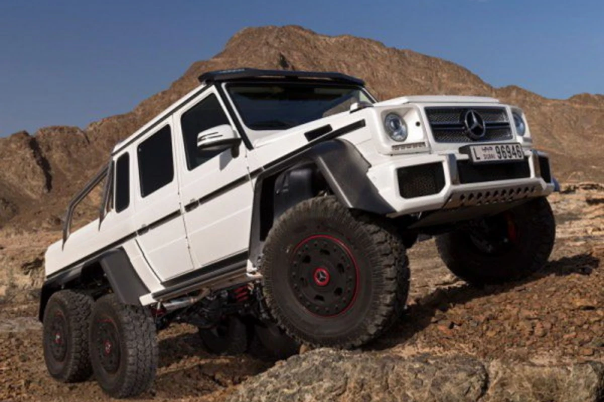 Mercedes-Benz запустит в серию шестиколесный G 63 AM
