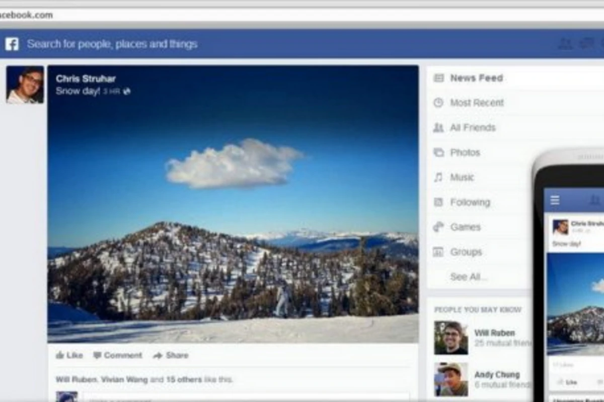 Facebook обрадовал пользователей очередным новшеством