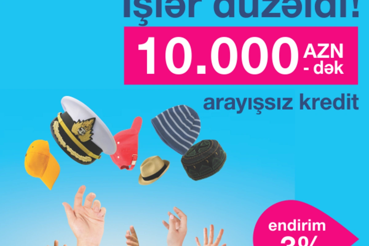 3 %-ная скидка на Весенний кредит «Bank of Baku» до 10.000 манат