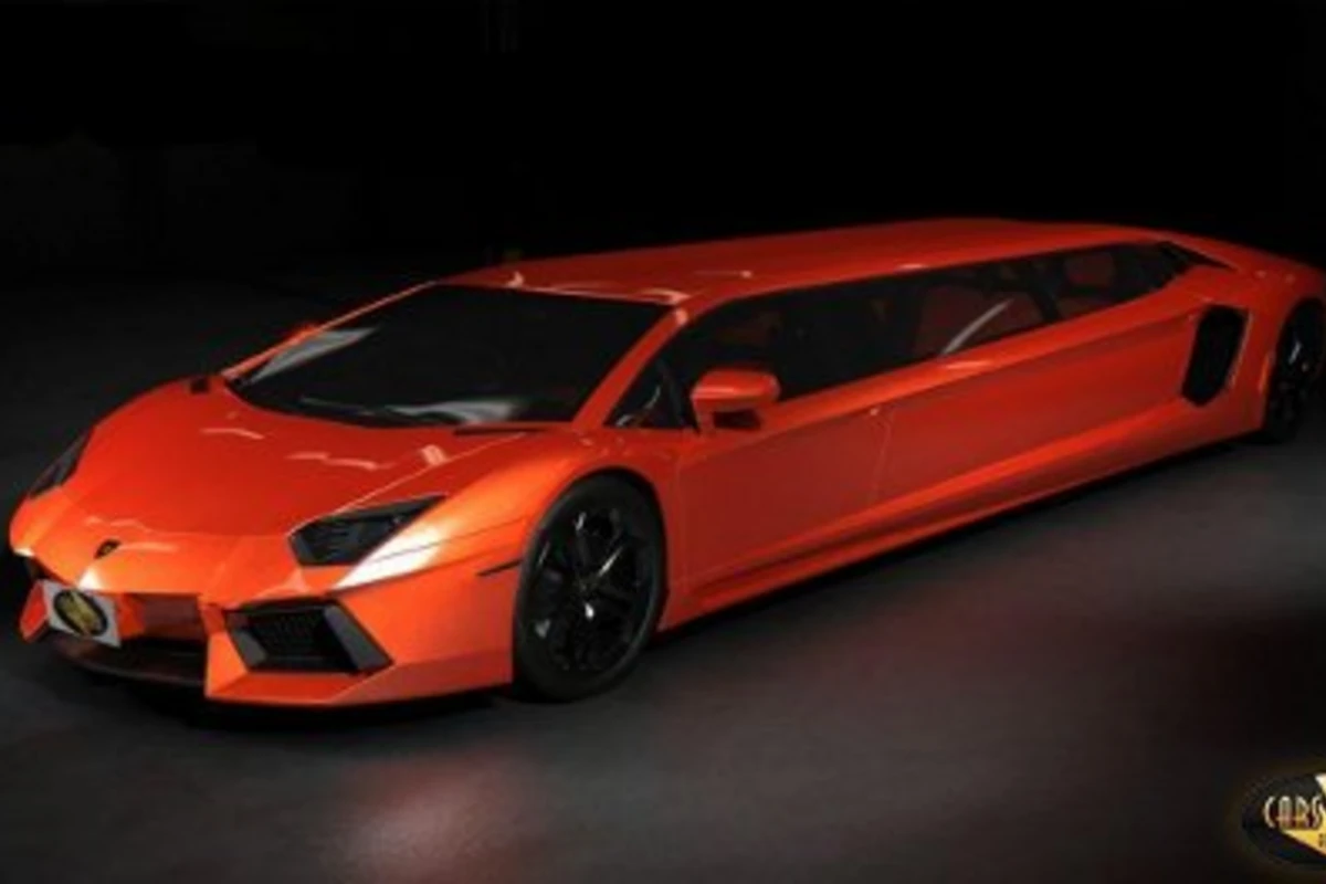 Суперкар Lamborghini превратят в лимузин (видео)