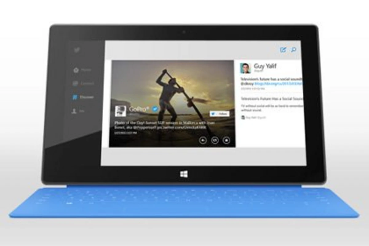 Вышел твиттер для Windows 8