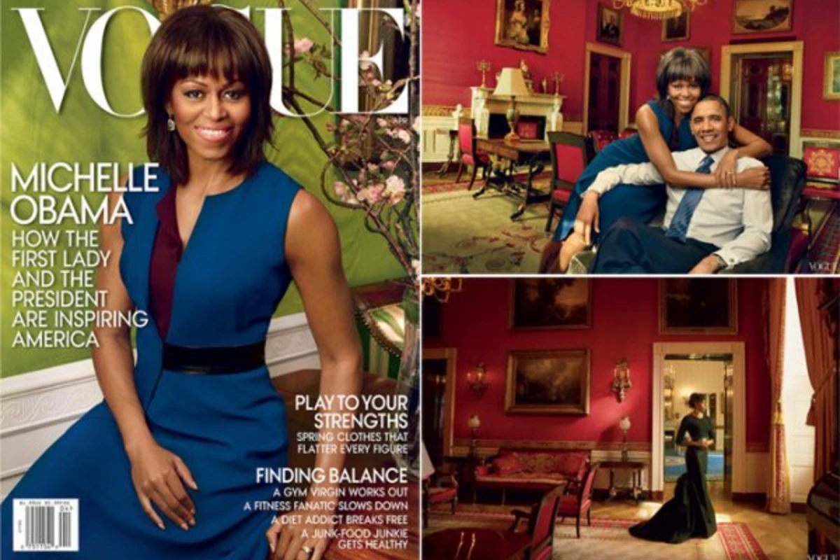 Мишель Обама на обложке Vogue US