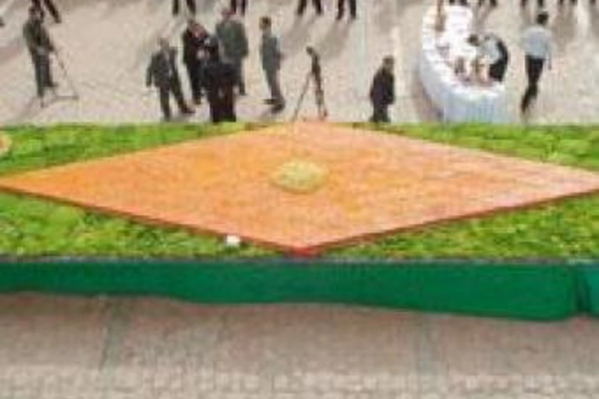 В Сумгаите готовится пахлава весом в 5 тонн
