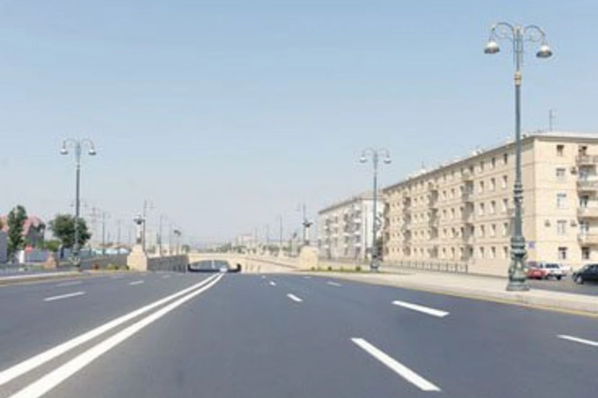 Расширена одна из дорог Баку