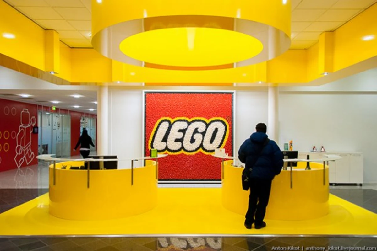 Офис LEGO – работа мечты