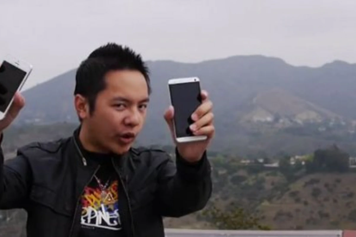 HTC One и iPhone 5: тест на прочность (видео)