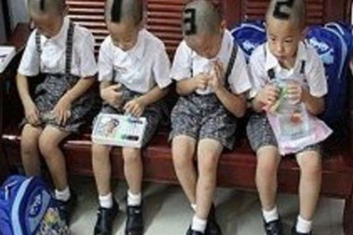 Китайцы заменили детские имена номерами