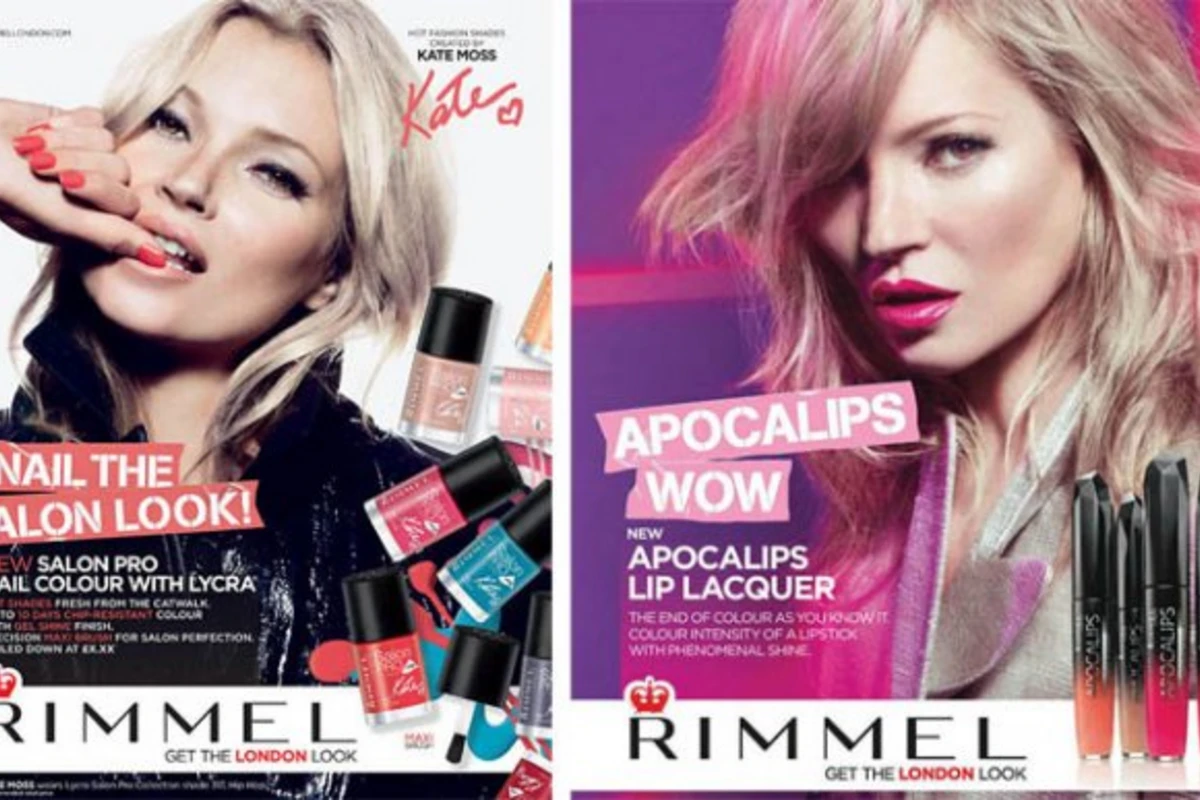 Кейт Мосс в рекламе Rimmel London
