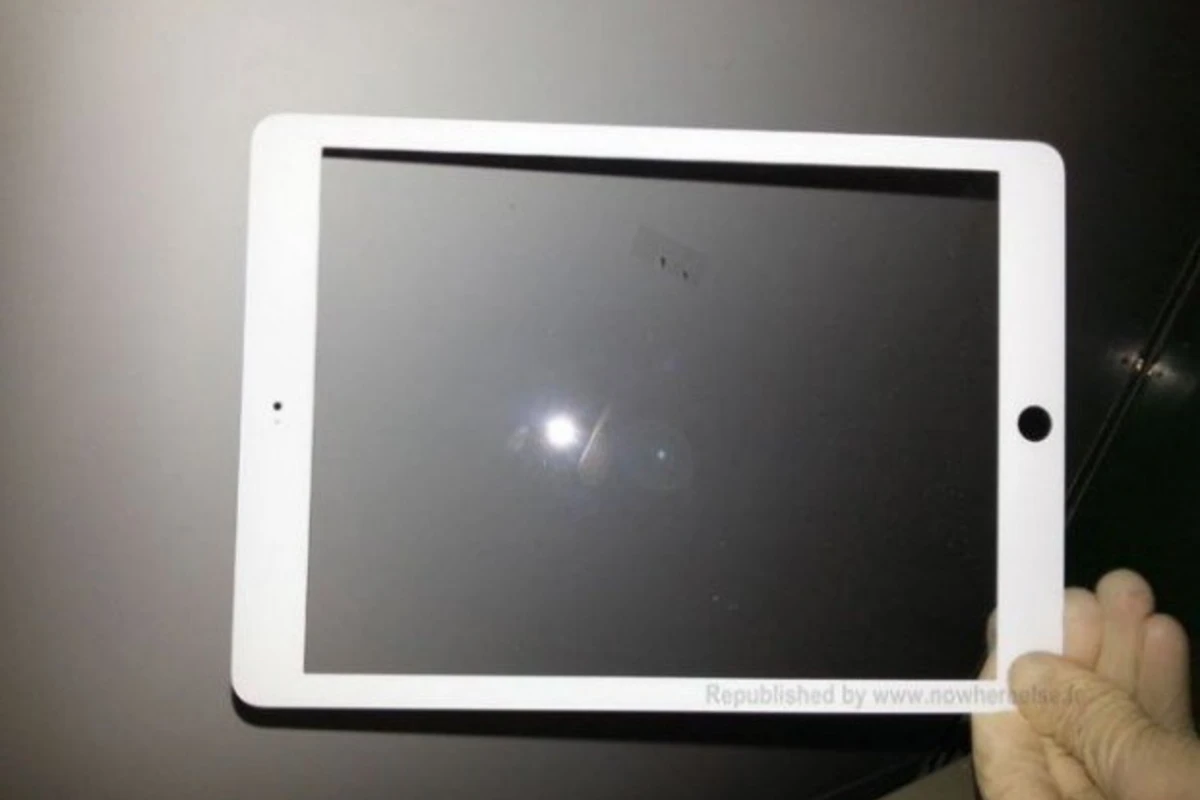 Первые фотографии запчастей iPad 5
