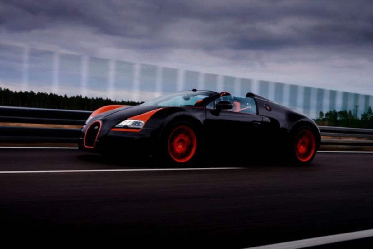 Bugatti Veyron бьет рекорды скорости и цены