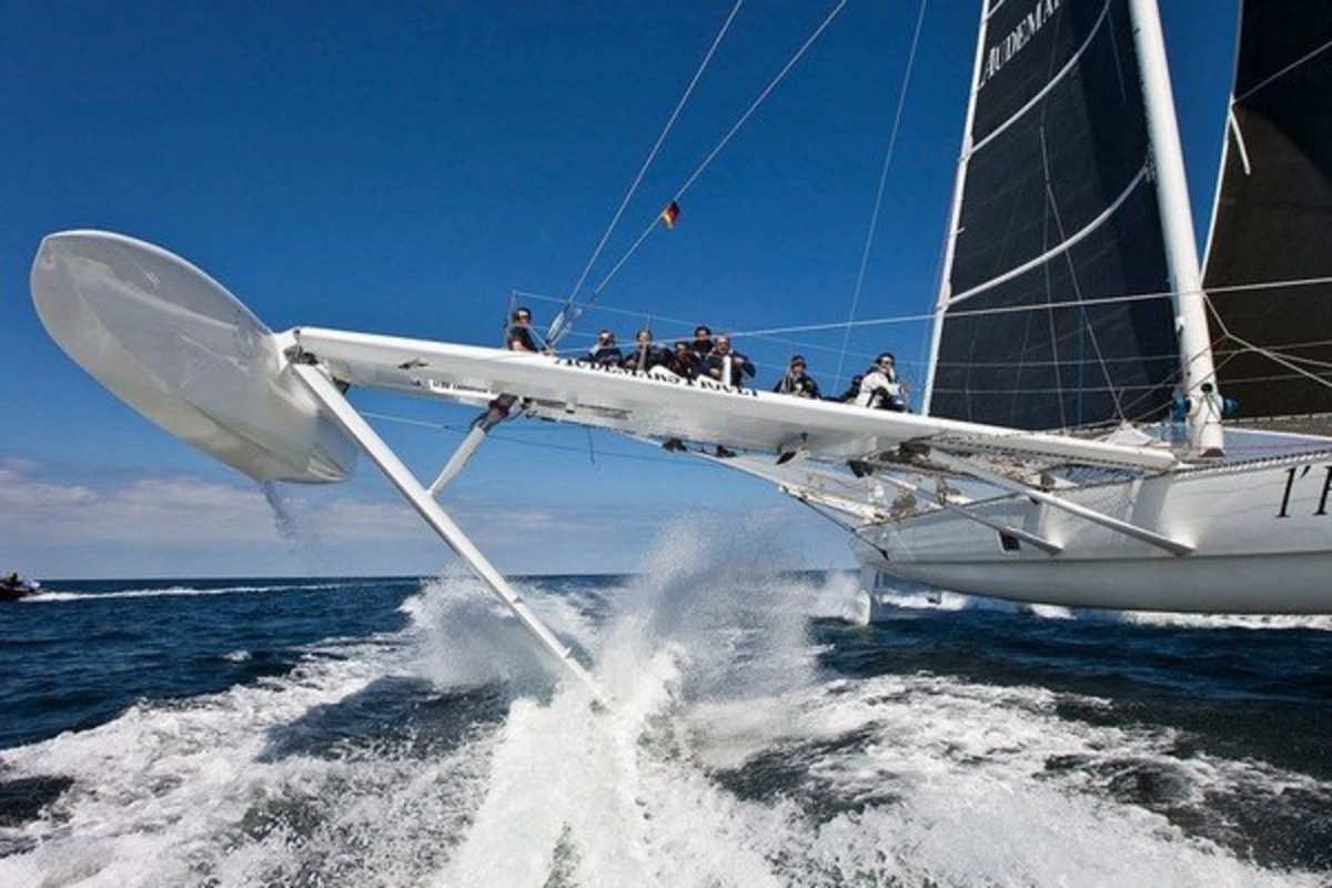 Hydroptere – самый быстрый парусник в мире