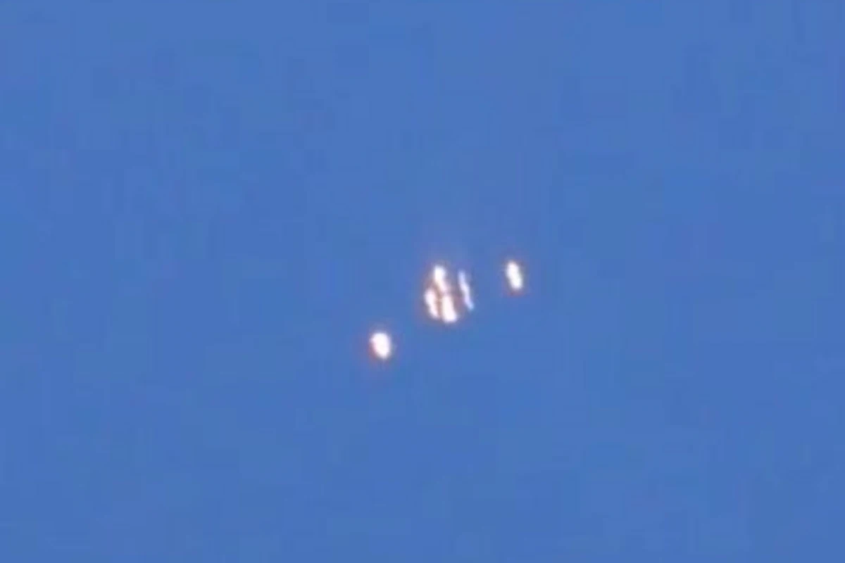 НЛО над Каспийским морем (видео)