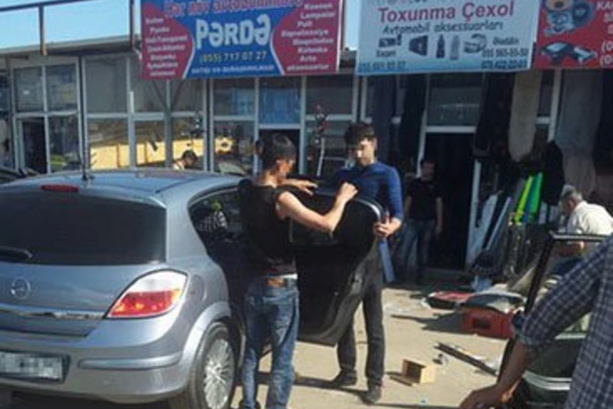 Любимый аксессуар бакинских автомобилистов