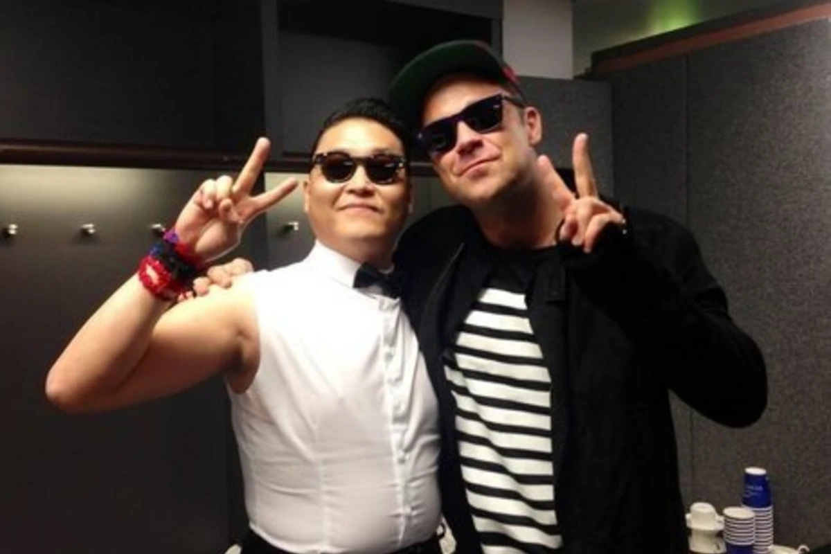 Робби Уильямс хочет записать песню с PSY