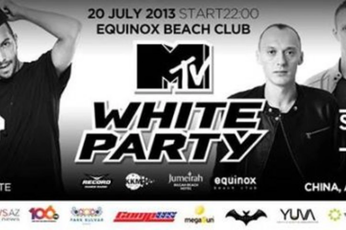 В Баку пройдет MTV WHITE PARTY