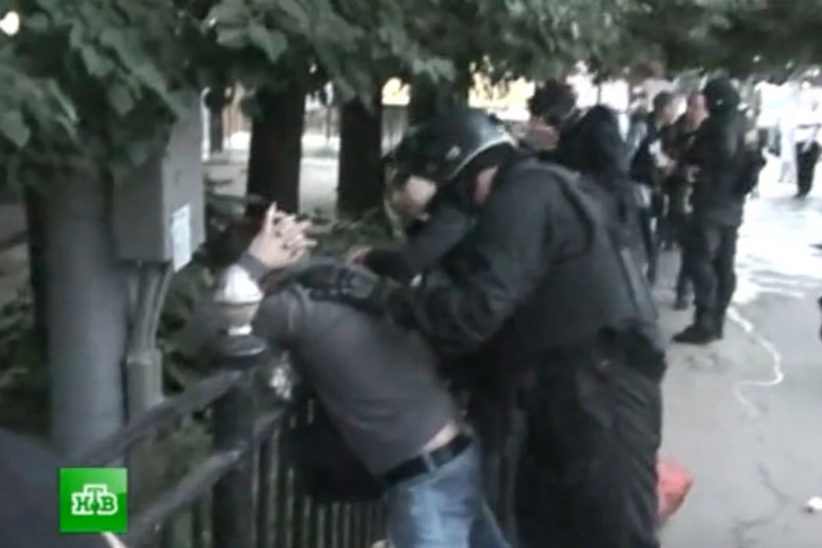 В Москве задержана банда азербайджанцев (видео)