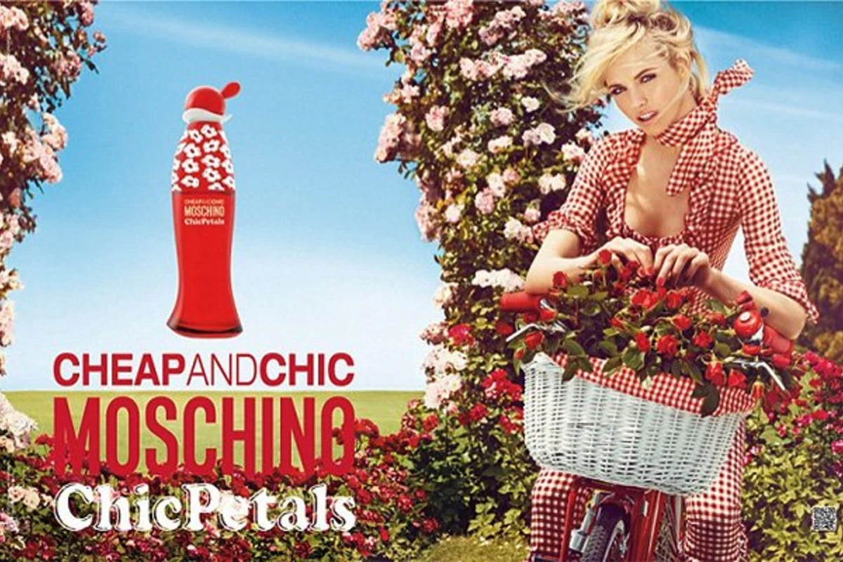 Гинта Лапина в рекламной кампании нового аромата Moschino