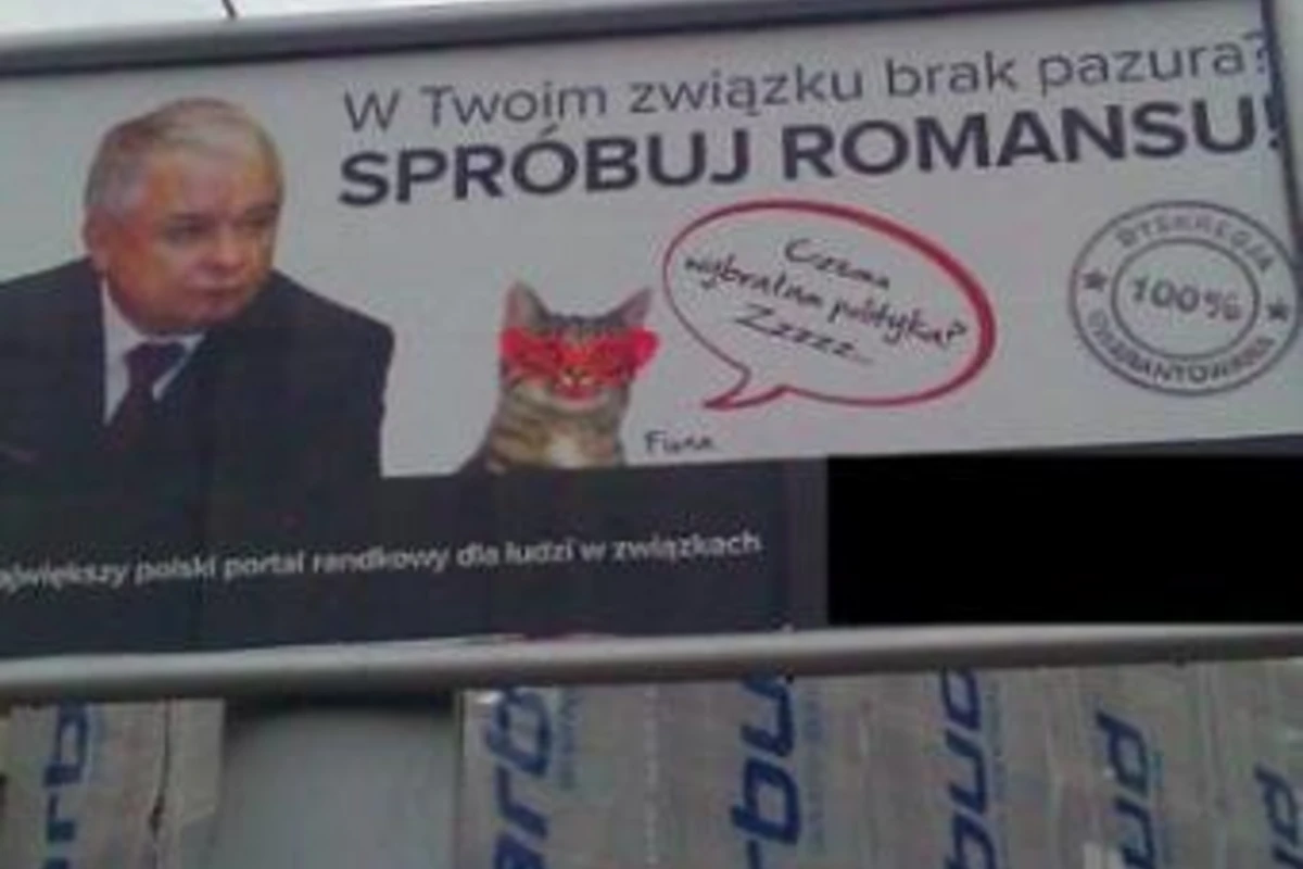 Погибший польский президент «рекламировал» сайт знакомств
