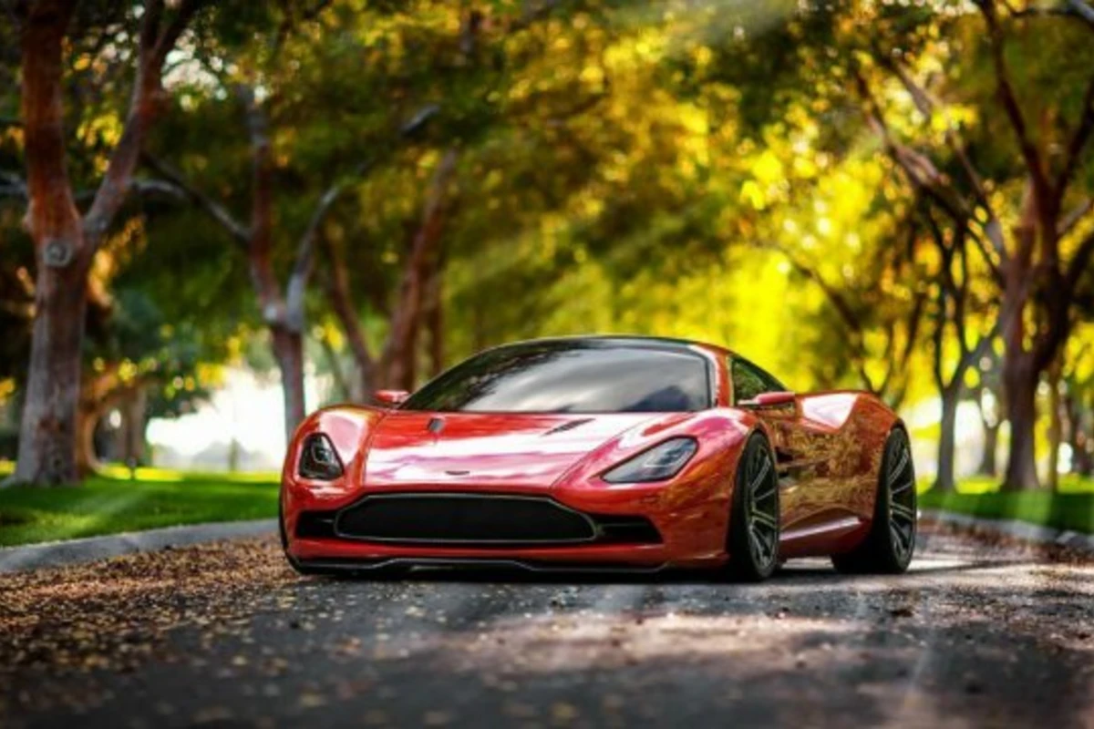 Азербайджанский дизайнер представил свое видение спорткара Aston Martin