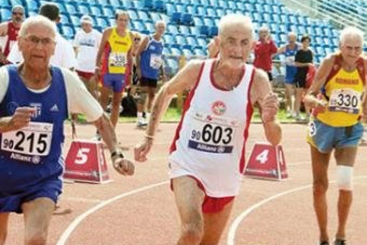 91-летний турецкий марафонец выиграл три медали