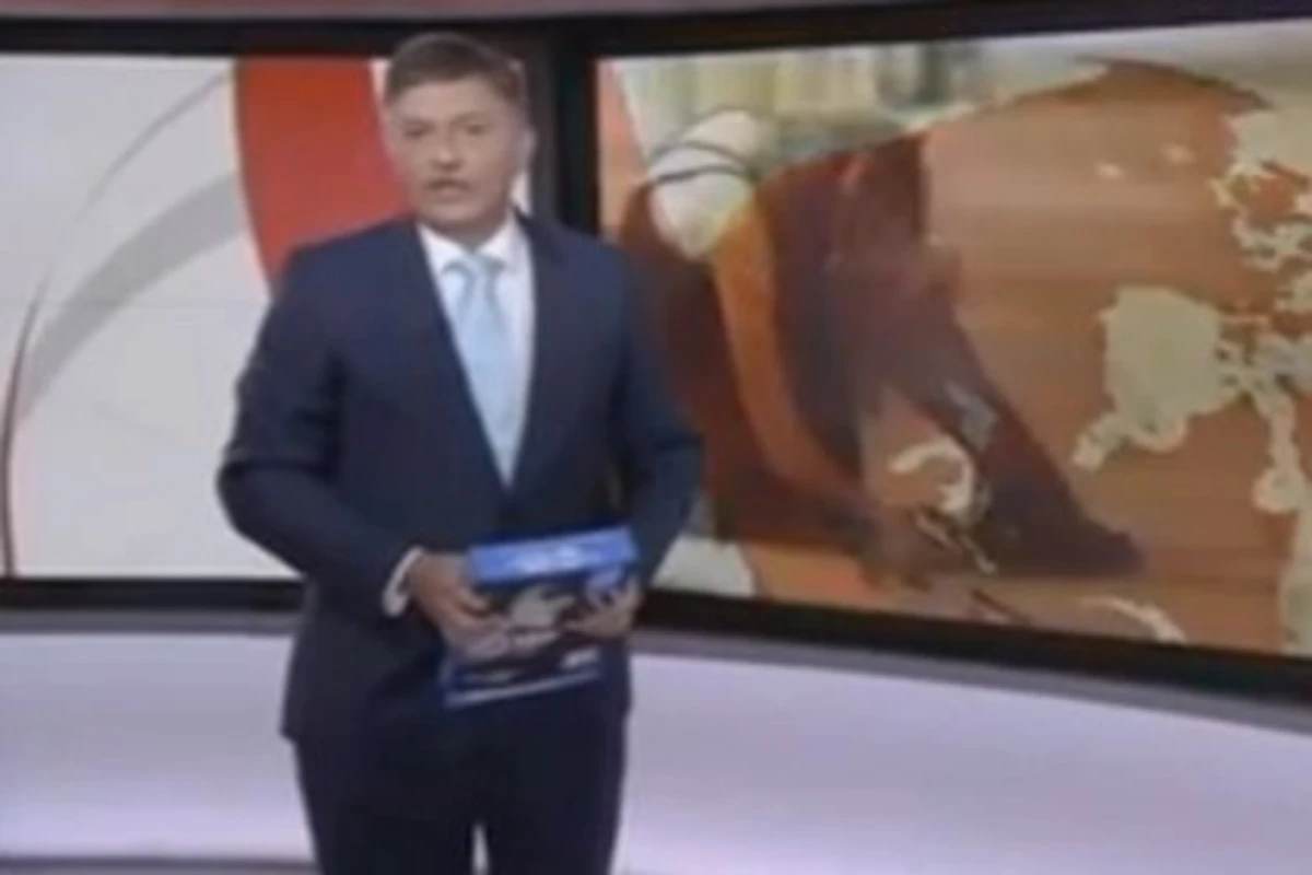 Ведущий «Би-Би-Си» перепутал пачку бумаги с iPad (видео)
